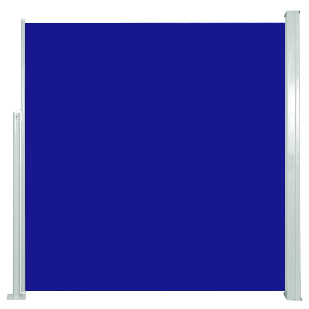 Tuinscherm Uittrekbaar 140X300 Cm Blauw 140 x 300 cm