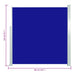 Tuinscherm Uittrekbaar 140X300 Cm Blauw 140 x 300 cm