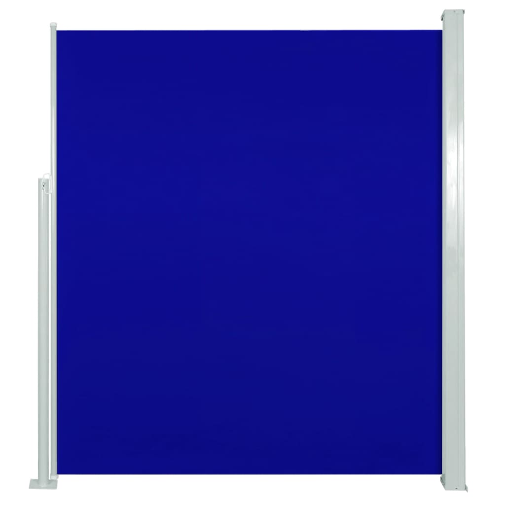 Tuinscherm Uittrekbaar 160X300 Cm Blauw 160 x 300 cm