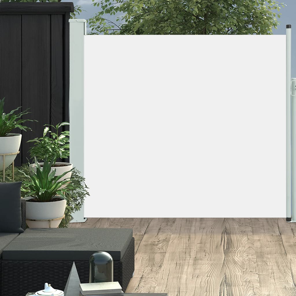 Tuinscherm Uittrekbaar 170X300 Cm Crème 170 x 300 cm