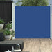 Tuinscherm Uittrekbaar 170X300 Cm Blauw 170 x 300 cm