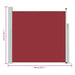 Tuinscherm Uittrekbaar 170X300 Cm Rood 170 x 300 cm