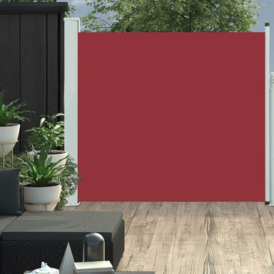 Tuinscherm Uittrekbaar 170X300 Cm Rood 170 x 300 cm