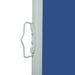 Tuinscherm Uittrekbaar 140X500 Cm Blauw 140 x 500 cm
