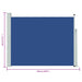 Tuinscherm Uittrekbaar 140X500 Cm Blauw 140 x 500 cm