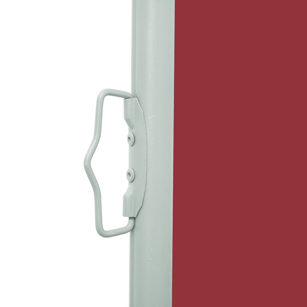 Tuinscherm Uittrekbaar 140X500 Cm Rood 140 x 500 cm