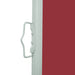Tuinscherm Uittrekbaar 140X500 Cm Rood 140 x 500 cm