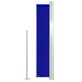Tuinscherm Uittrekbaar 160X500 Cm Blauw 160 x 500 cm