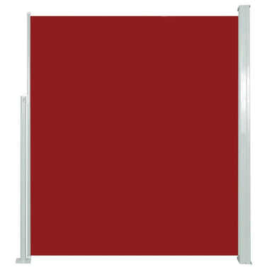 Tuinscherm Uittrekbaar 160X500 Cm Rood 160 x 500 cm