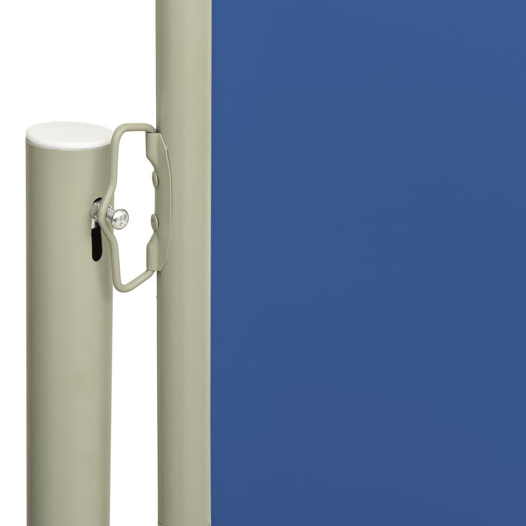 Tuinscherm Uittrekbaar 140X600 Cm Blauw 140 x 600 cm