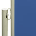 Tuinscherm Uittrekbaar 140X600 Cm Blauw 140 x 600 cm
