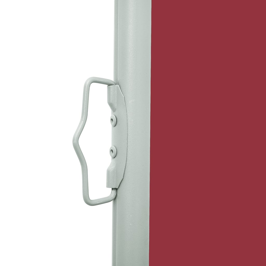Tuinscherm Uittrekbaar 160X600 Cm Rood 160 x 600 cm
