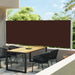 Tuinscherm Uittrekbaar 160X600 Cm Bruin 160 x 600 cm