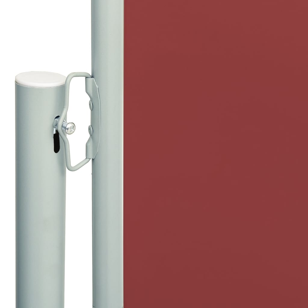 Tuinscherm Uittrekbaar 180X600 Cm Rood 180 x 600 cm