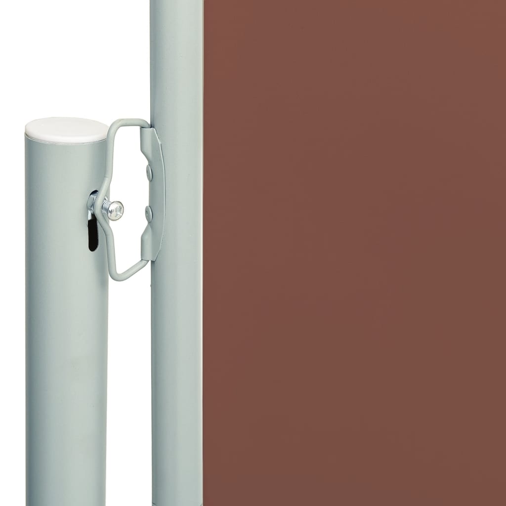 Tuinscherm Uittrekbaar 180X600 Cm Bruin 180 x 600 cm