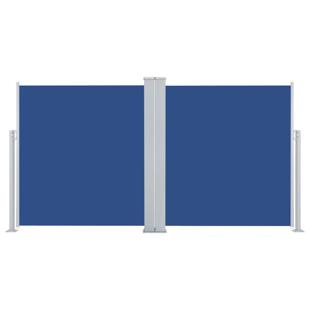 Tuinscherm Uittrekbaar 140X600 Cm Blauw 140 x 600 cm