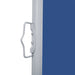 Tuinscherm Uittrekbaar 140X600 Cm Blauw 140 x 600 cm