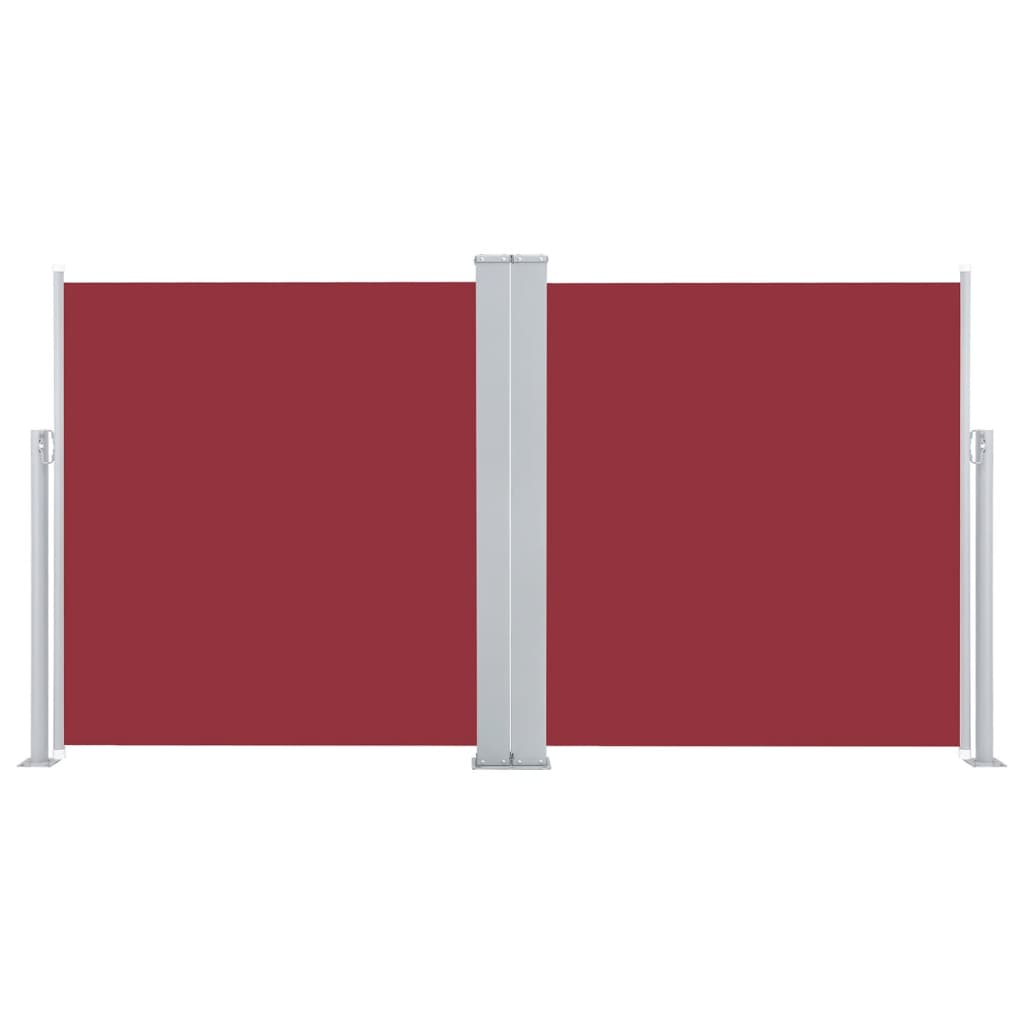 Tuinscherm Uittrekbaar 140X600 Cm Rood 140 x 600 cm