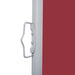 Tuinscherm Uittrekbaar 140X600 Cm Rood 140 x 600 cm