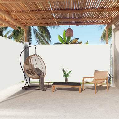 Tuinscherm Uittrekbaar 180X600 Cm Crèmekleurig 180 x 600 cm