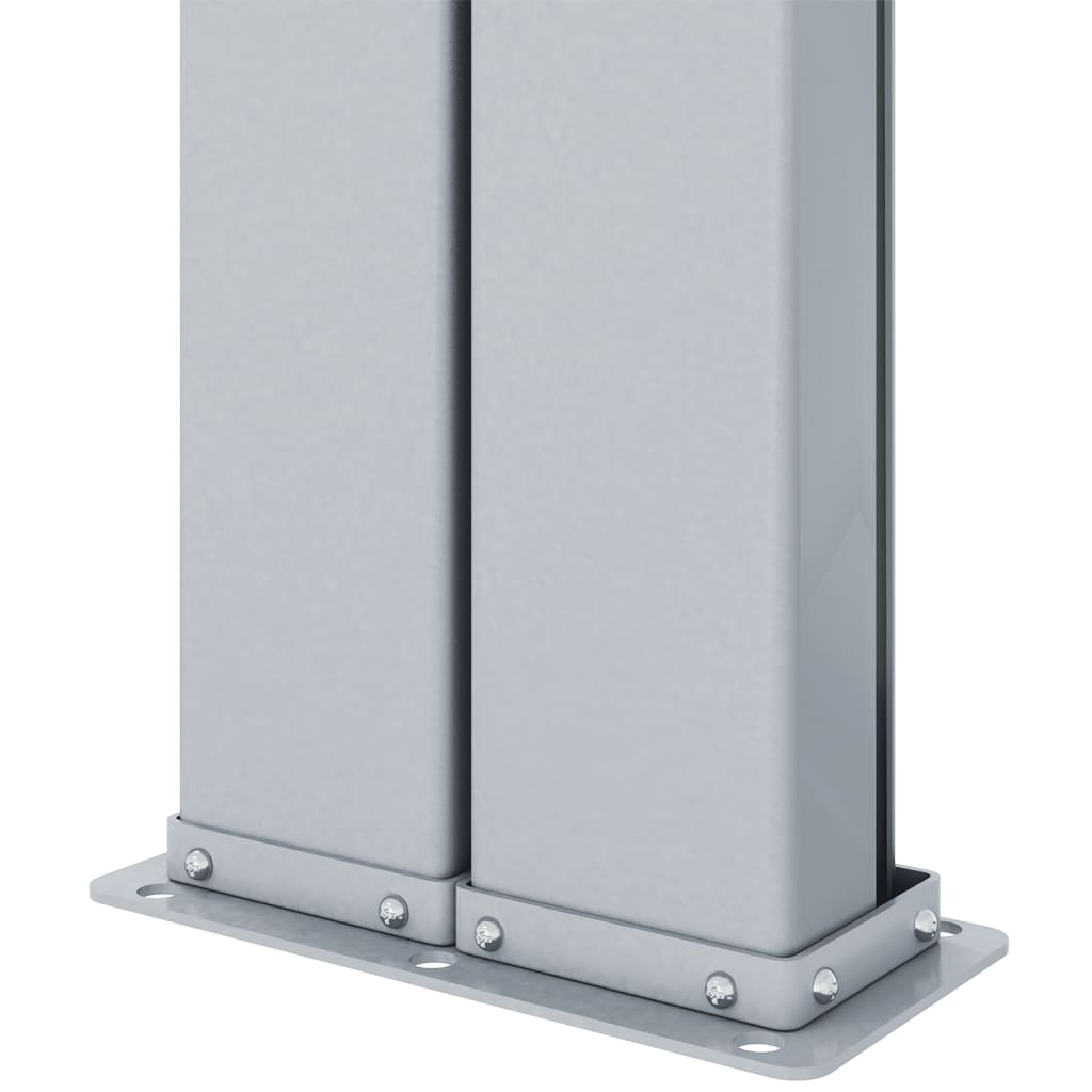 Tuinscherm Uittrekbaar 200X600 Cm Blauw 200 x 600 cm