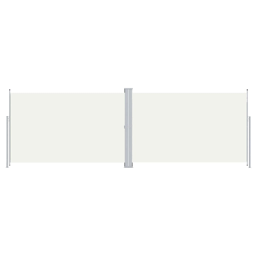 Tuinscherm Uittrekbaar 220X600 Cm Crèmekleurig 220 x 600 cm