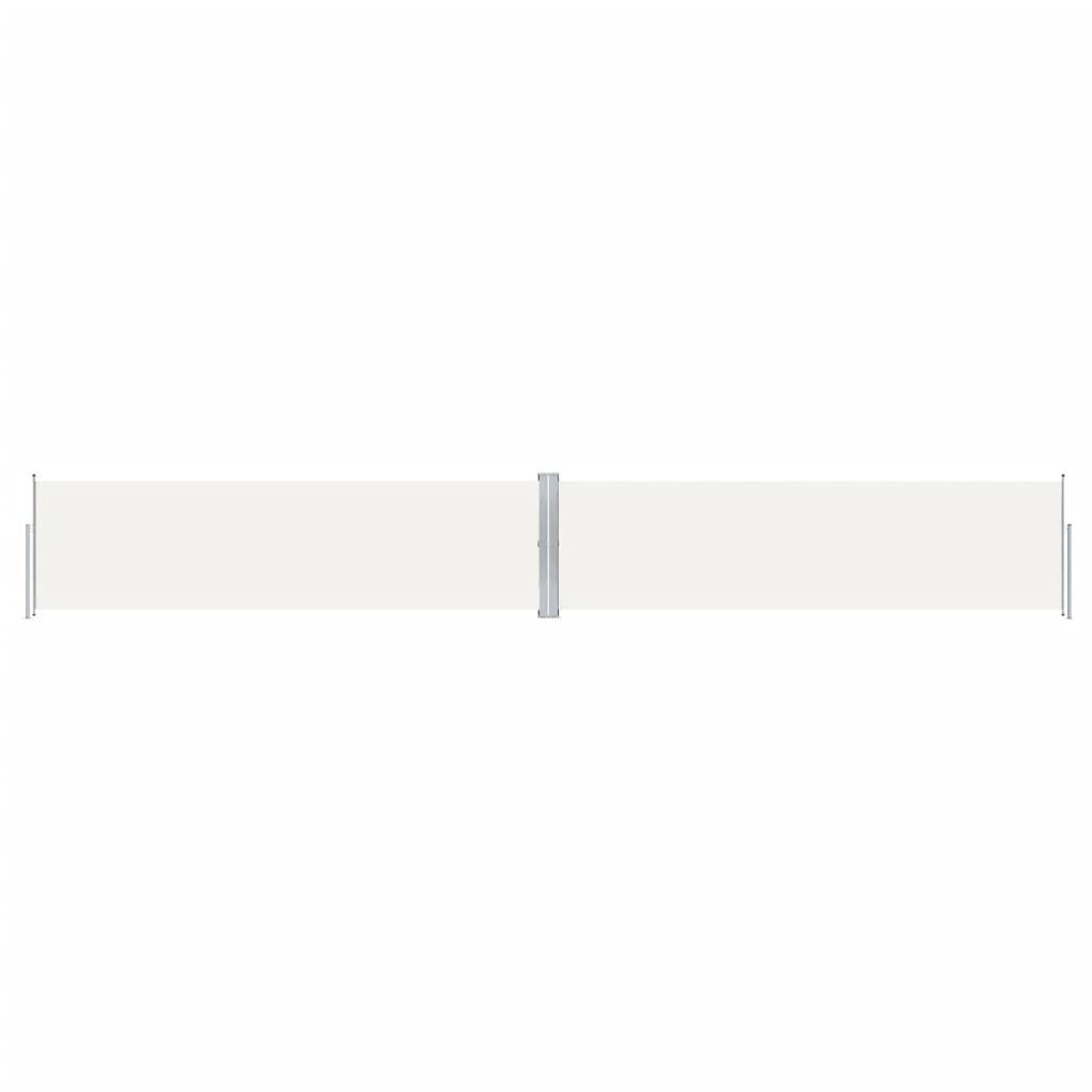 Windscherm Uittrekbaar 140X1000 Cm Crèmekleurig 140 x 1000 cm