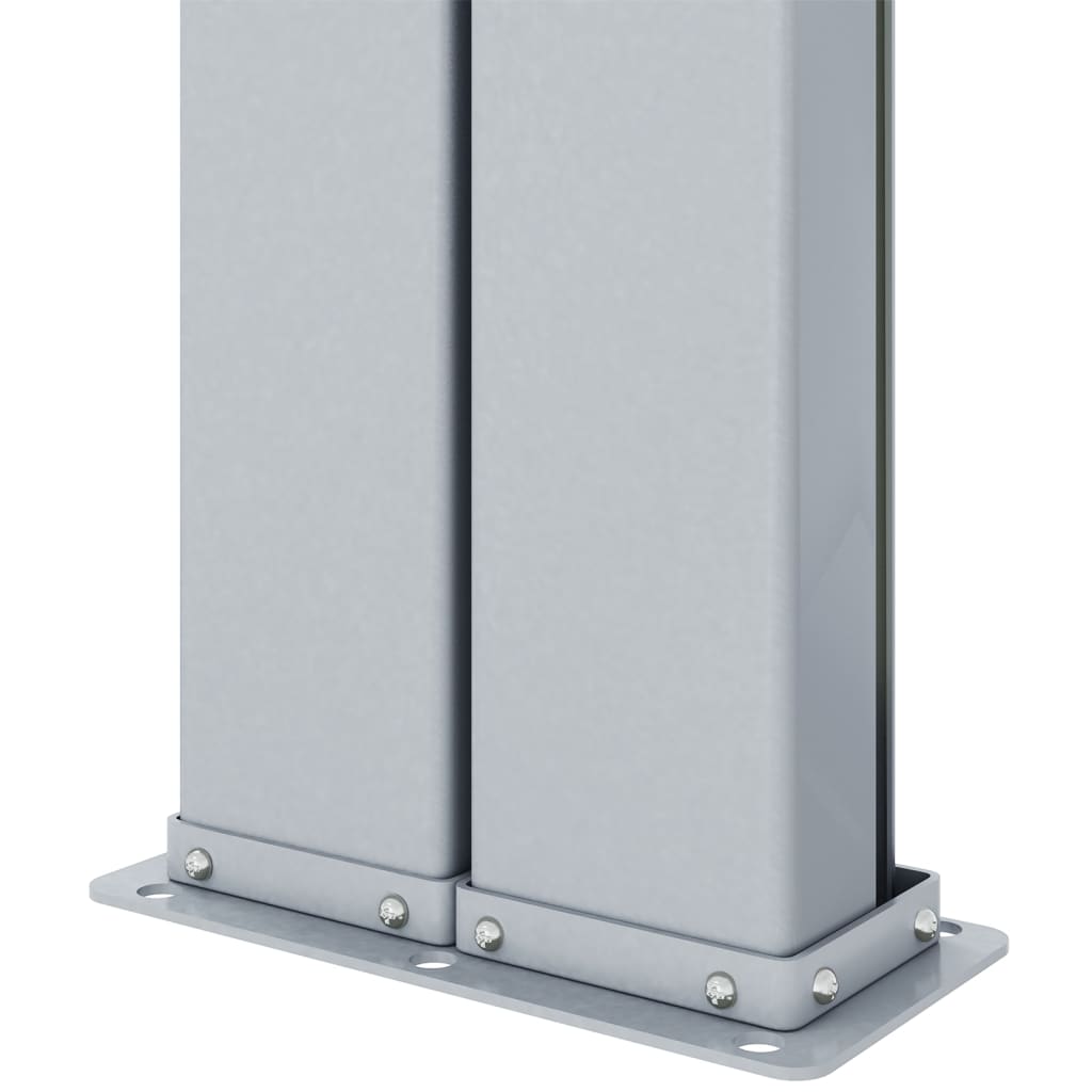 Windscherm Uittrekbaar 140X1000 Cm Bruin 140 x 1000 cm