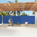 Tuinscherm Uittrekbaar 200X1200 Cm Blauw 200 x 1200 cm