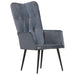 Fauteuil echt leer grijs