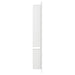 Douchenis met 2 vakken 41x69x9 cm hoogglans wit