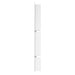 Douchenis met 3 vakken 41x99x9 cm hoogglans wit