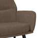Relaxstoel stof taupe