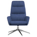 Relaxstoel stof blauw