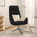 Relaxstoel stof zwart