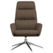 Relaxstoel stof taupe