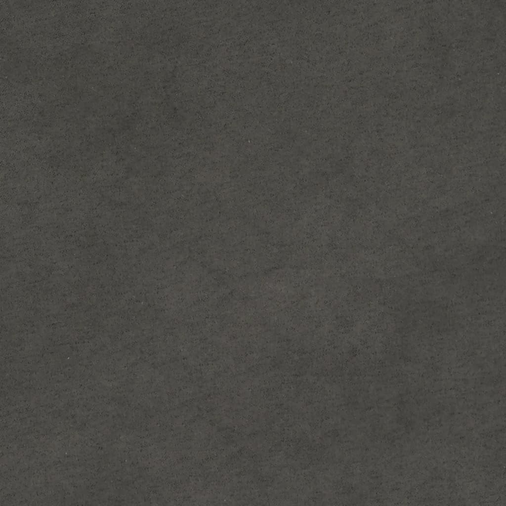 Relaxstoel kunstsuède donkergrijs