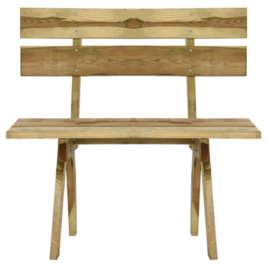 Tuinbank 110 Cm Geïmpregneerd Grenenhout 110 x 60 x 86 cm