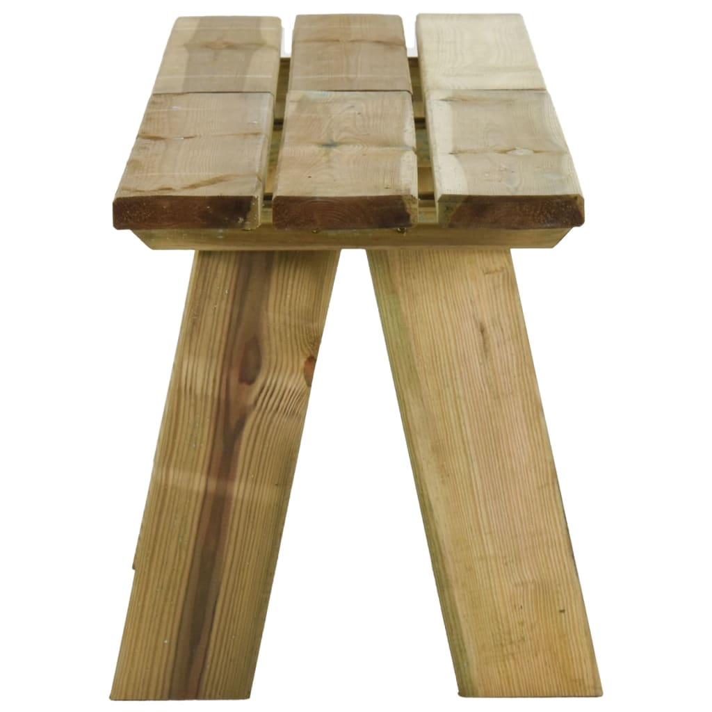 Tuinbank 220 cm geïmpregneerd massief grenenhout