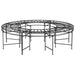 Boombank Rond Ø160 Cm Staal Zwart