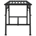 Boombank 110 Cm Staal Zwart