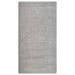 Vloerkleed shaggy anti-slip 80x150 cm lichtgrijs