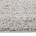 Vloerkleed shaggy anti-slip 80x150 cm lichtgrijs