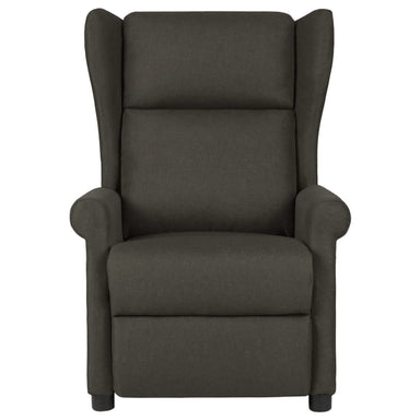 Fauteuil verstelbaar stof taupe