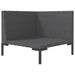 Tuinbank Met Kussens Halfrond Poly Rattan 1 Hoekbank