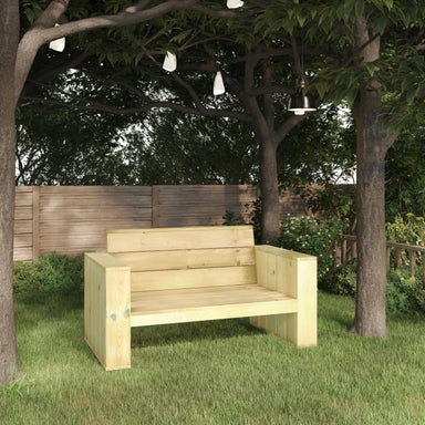 Tuinbank 139 Cm Geïmpregneerd Grenenhout 139 x 76 x 74 cm