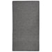 Buitenkleed platgeweven 80x150 cm grijs