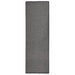 Buitenkleed platgeweven 80x250 cm grijs