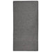 Buitenkleed platgeweven 100x200 cm grijs