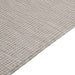 Buitenkleed platgeweven 100x200 cm lichtgrijs